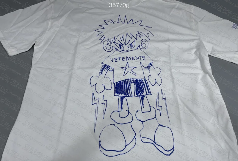 Vetements T-Shirt (Crooked Print or What?) 2