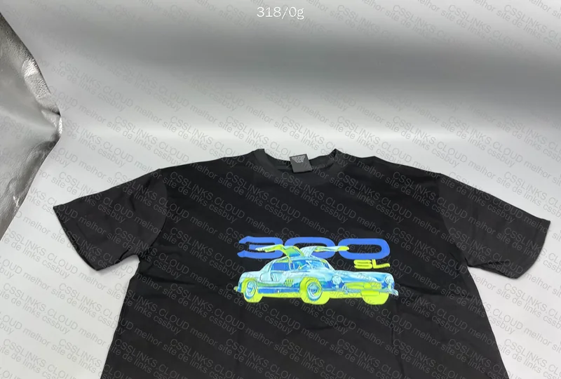 Vintage Mercedes Gull Wing T-Shirt 4