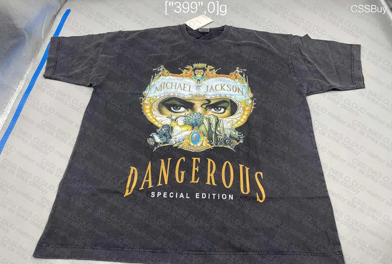 Vintage MJ Dangerous T-Shirt 3