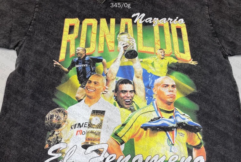 Vintage Ronaldo Fenômeno T-Shirt 4
