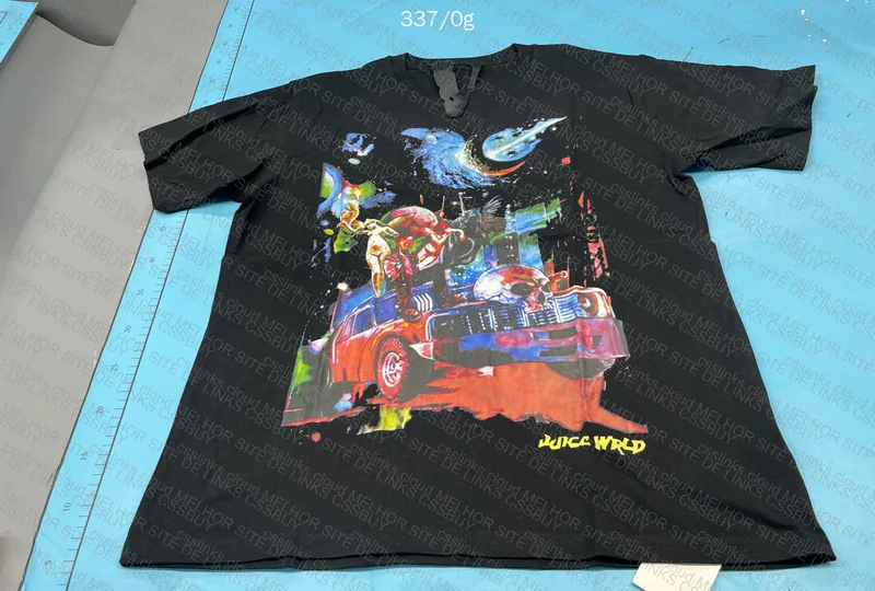 Vlone Juice Wrld Acoustic Poetic T-Shirt 3