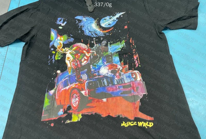 Vlone Juice Wrld Acoustic Poetic T-Shirt 6