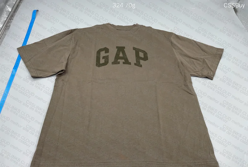 Yeezy x Gap Brown Dove T-Shirt 5