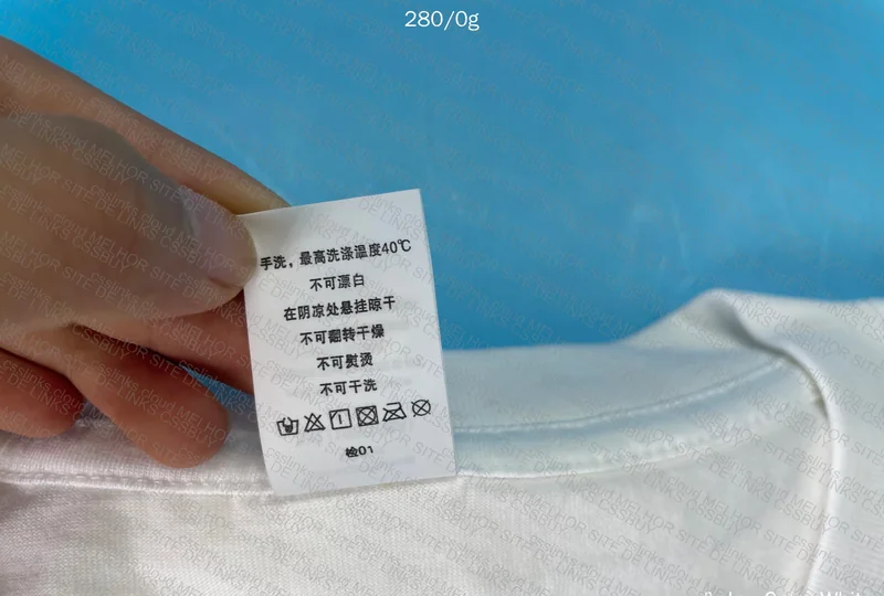 100% Cotton T-Shirts (with measurements) 8