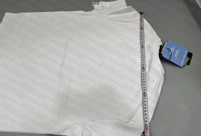 250g Slim Fit T-Shirts (with measurements) 10