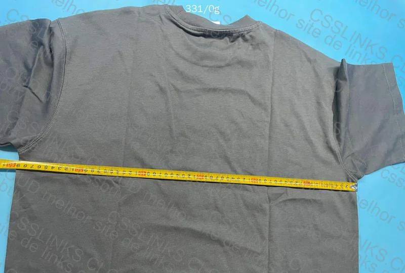 Artie Master Basic T-Shirts with Measurements 5