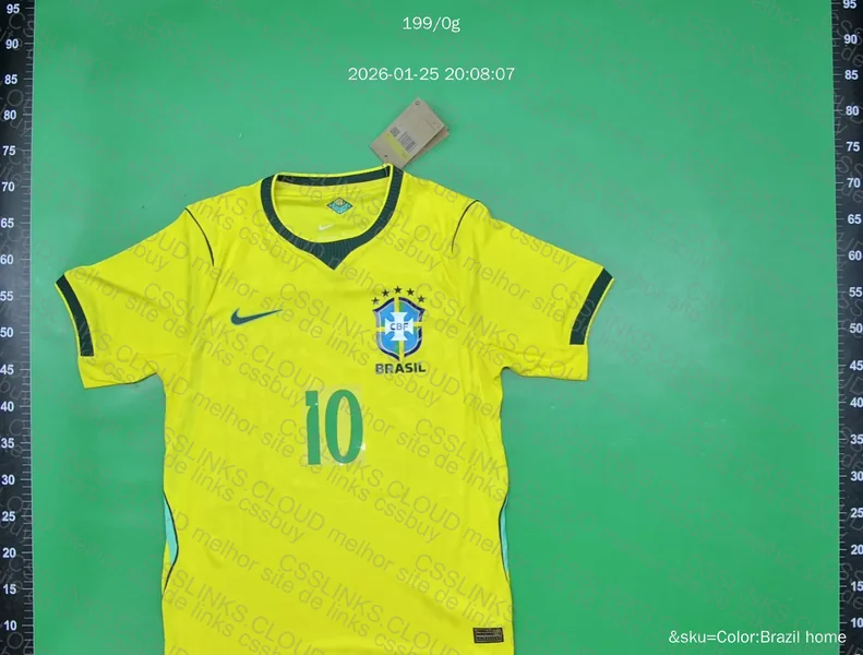 Camisetas Brasil 2026 - Modelo Jogador