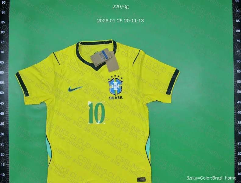 Camisetas Brasil 2026 - Modelo Jogador 2