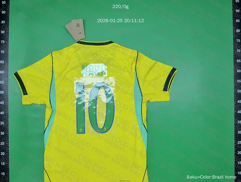 Camisetas Brasil 2026 - Modelo Jogador 3