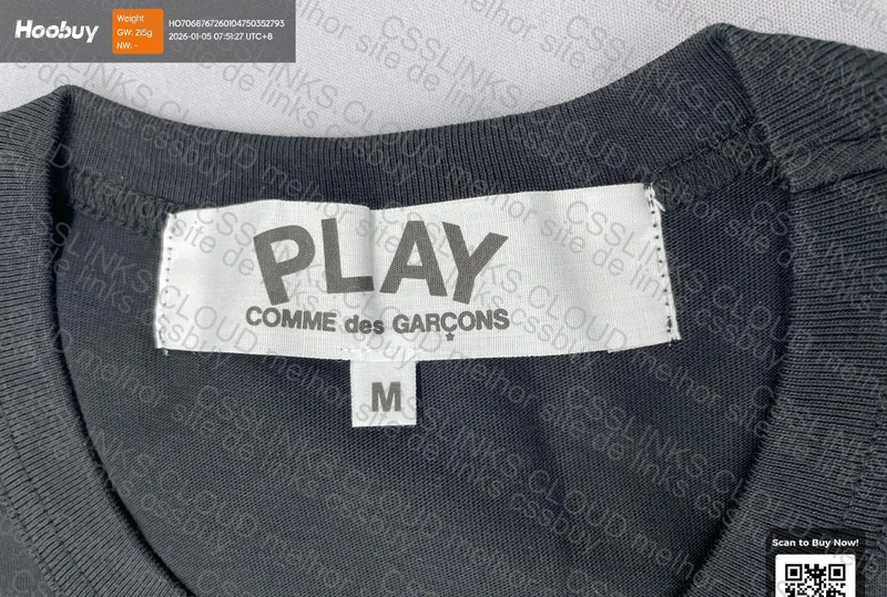 Camisetas cdg repsbrothers 6