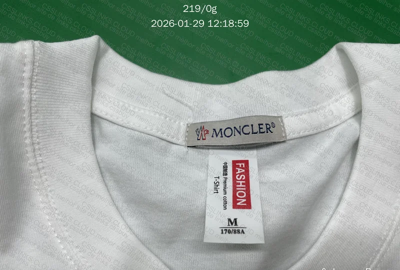 Camisetas Moncler (Branca e Bege) 3