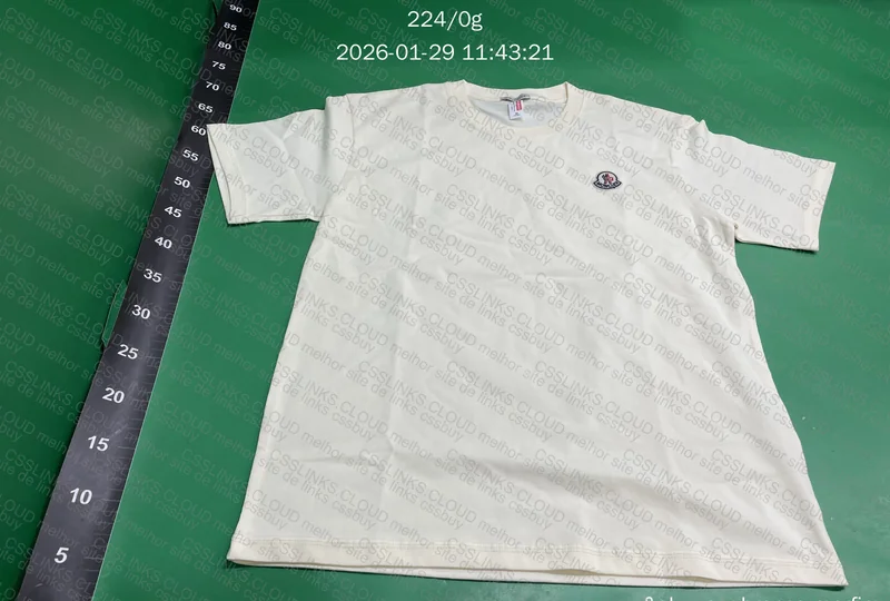 Camisetas Moncler (Branca e Bege) 5