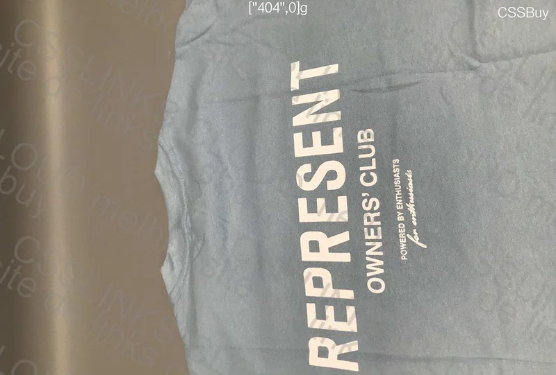 Represent T-Shirts with Measurements 12