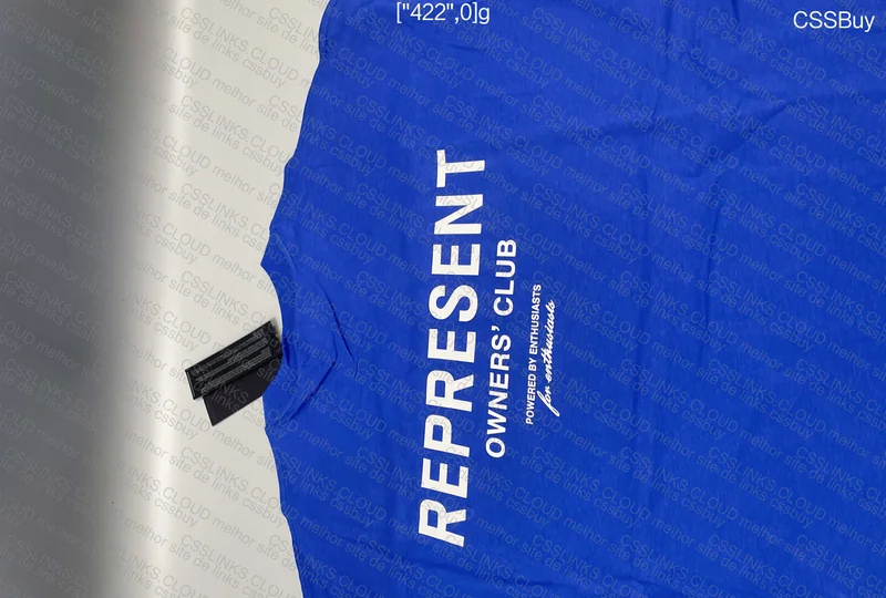 Represent T-Shirts with Measurements 6