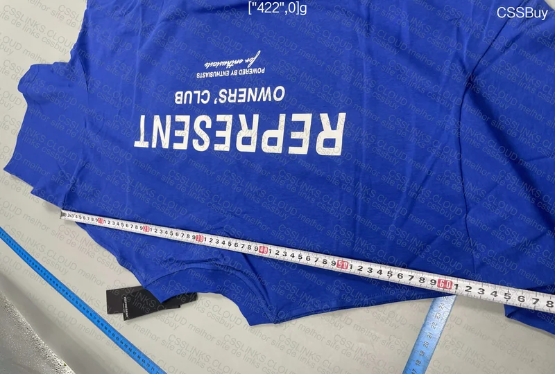 Represent T-Shirts with Measurements 8