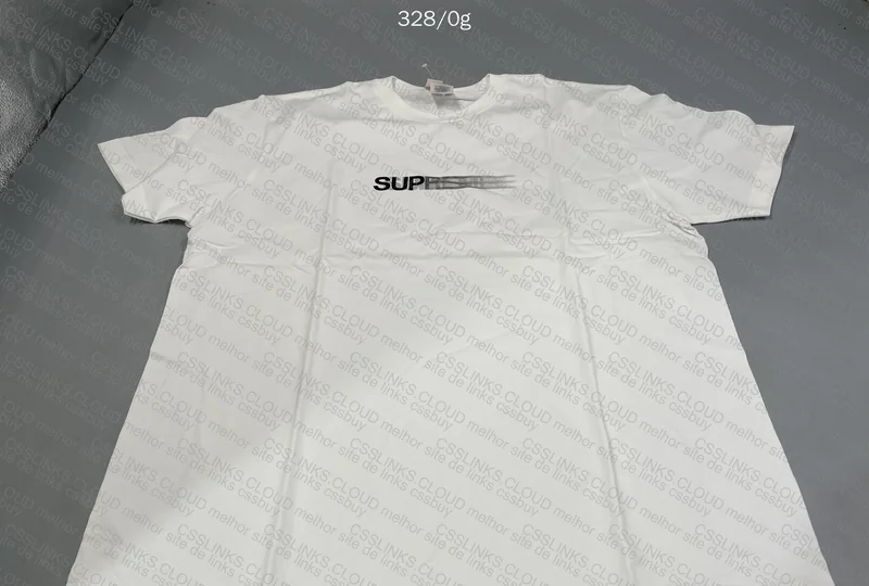 Supreme T-Shirts with Measurements