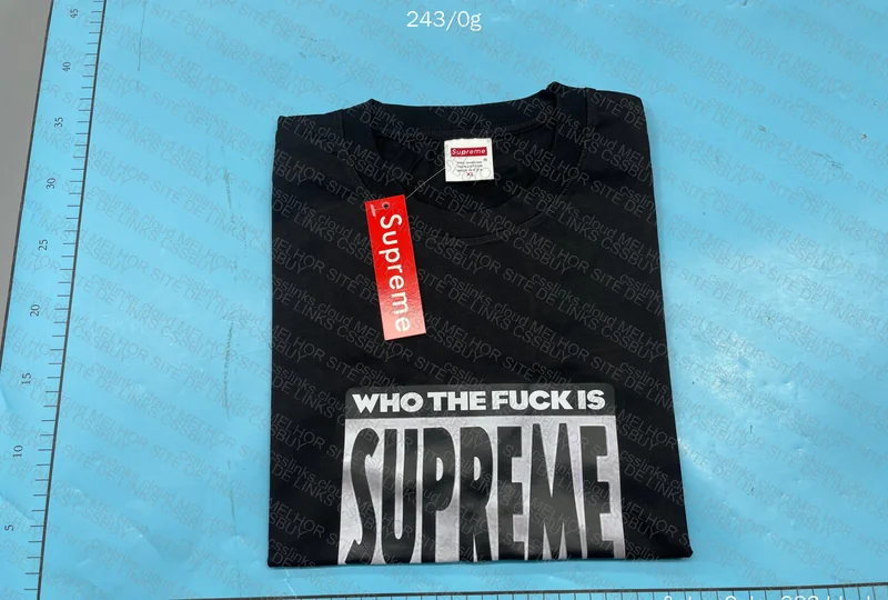 Camisete Supreme Who the f#ck is supreme
