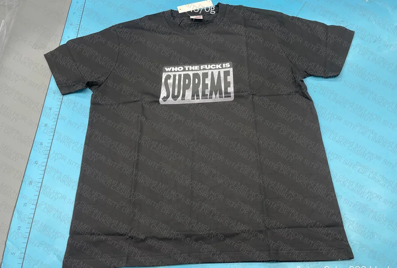 Camisete Supreme Who the f#ck is supreme 3