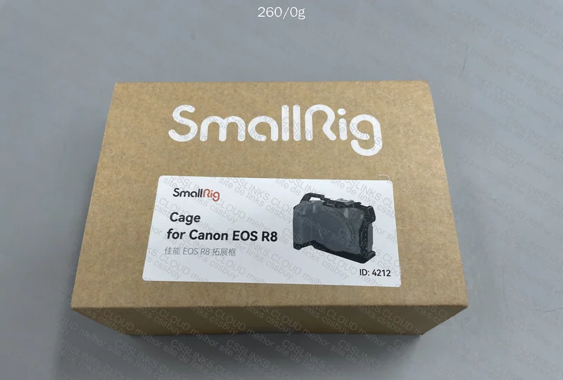 Canon R8 smallrig cage + cheese plate