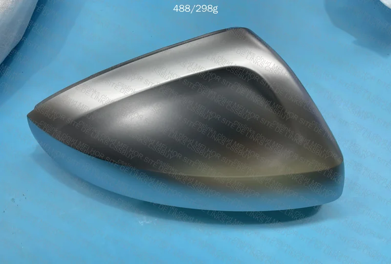 Brushed Steel Style Rearview Mirror Cover Polo TSI 3