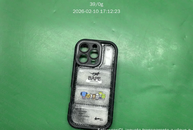 Capas TNF x BAPE para Iphone 16pro 4
