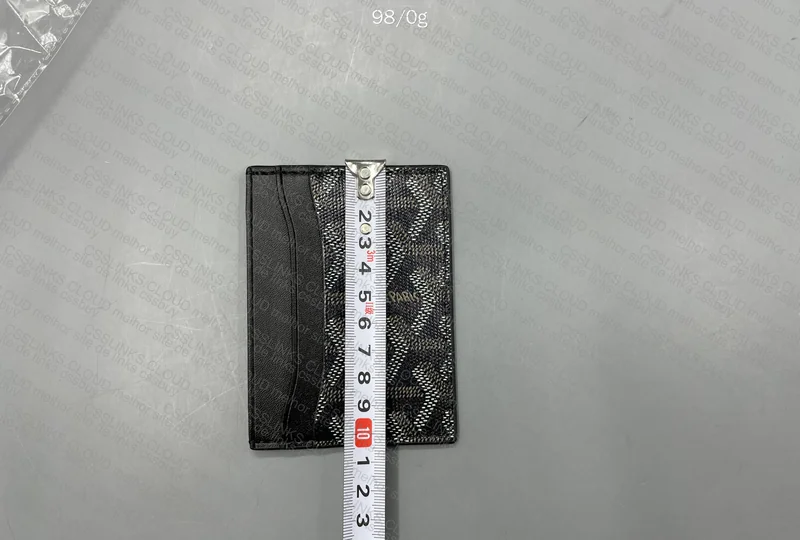 Goyard Card Holder or Wallet (with measurements)