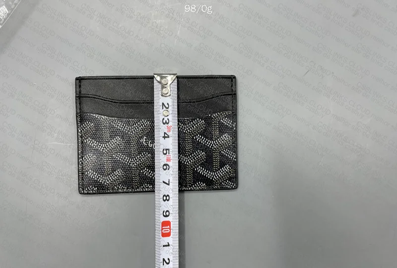Goyard Card Holder or Wallet (with measurements) 2