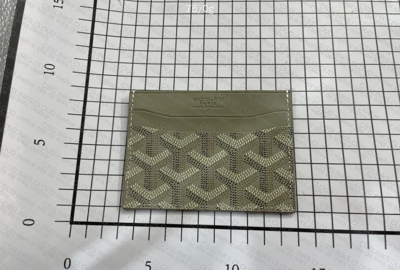 Goyard Card Holder 'Khaki' 2