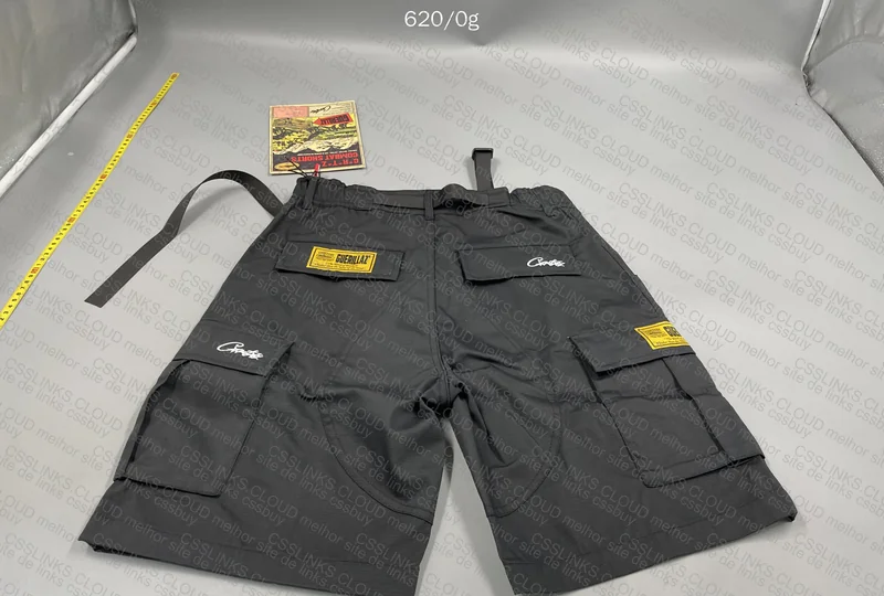 Corteiz Cargo Shorts (with measurements) 2