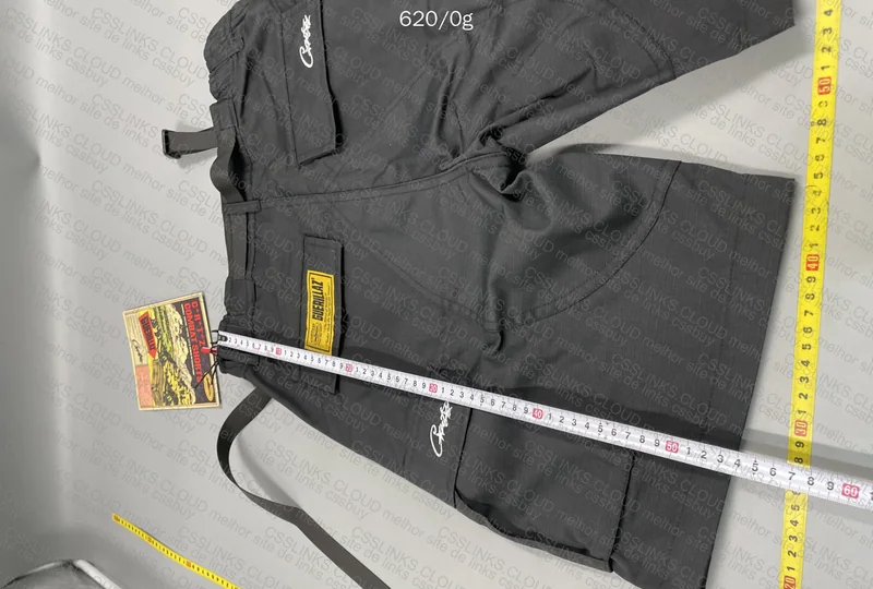 Corteiz Cargo Shorts (with measurements) 3