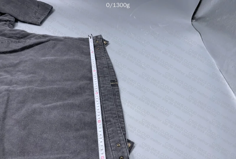 Carhartt Detroit Grey with Measurements 3