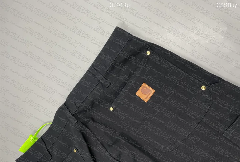 Carhartt Double Knee Pants (Black) 2