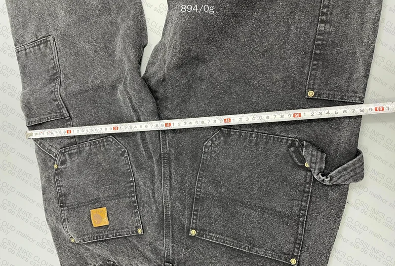 Carhartt Carpenter Pants with Measurements 8