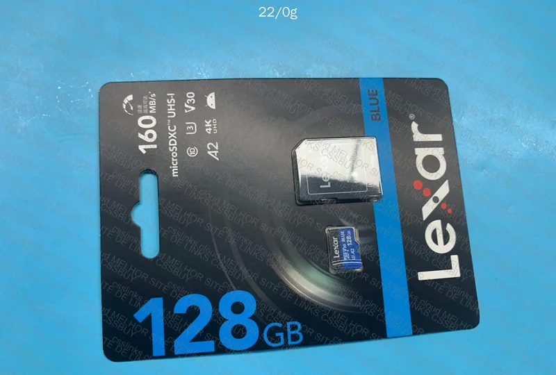 Lexar 128gb SD Card with Adapter 2