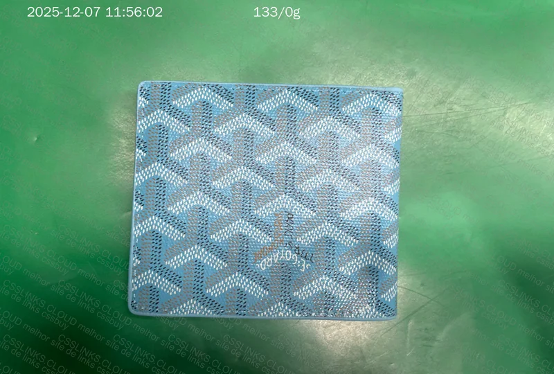 Goyard Turquoise Blue Wallet 2