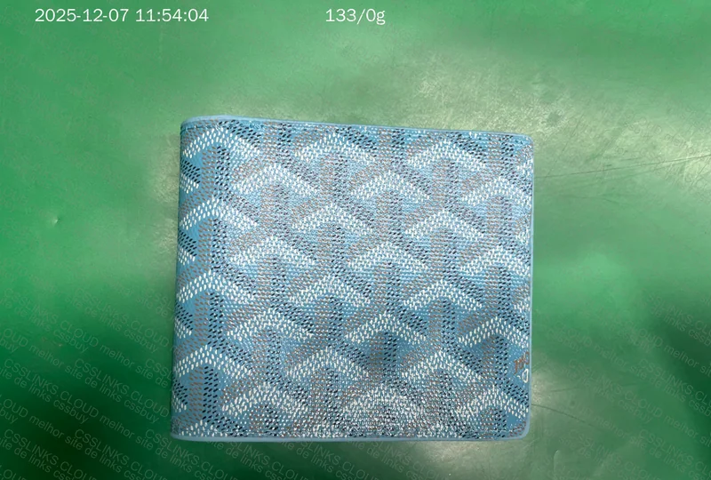 Goyard Turquoise Blue Wallet 3