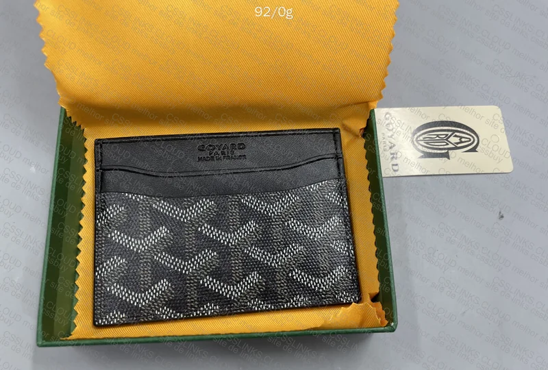 Goyard Black Wallet 2