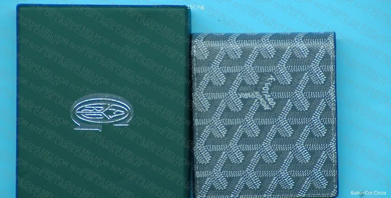 Goyard Gray Wallet