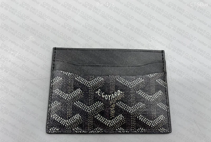 Goyard Black Wallet 3