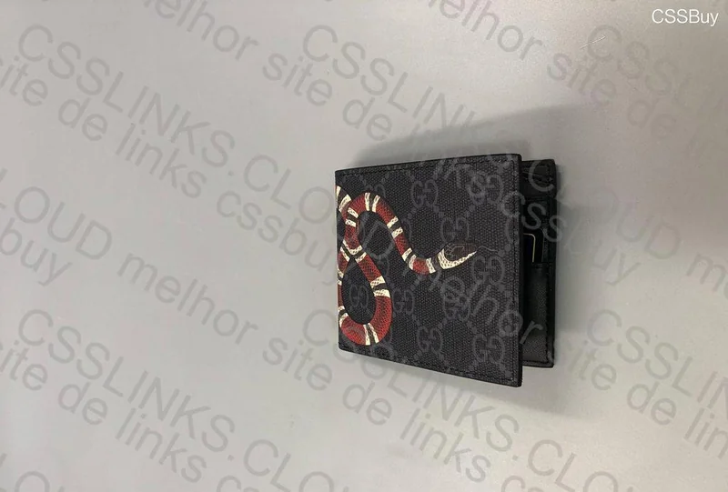 Gucci Wallet - Black Kingsnake