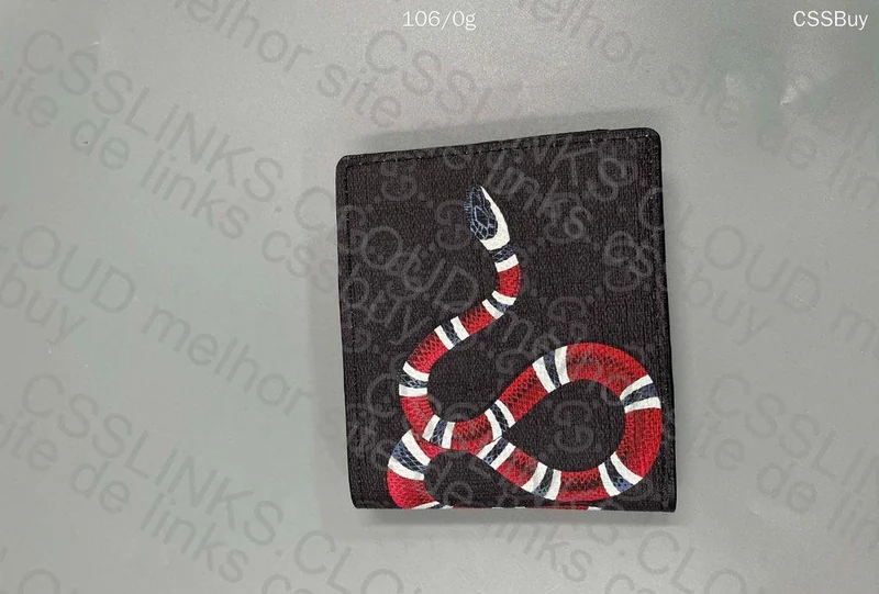 Gucci Snake Wallet (Black)
