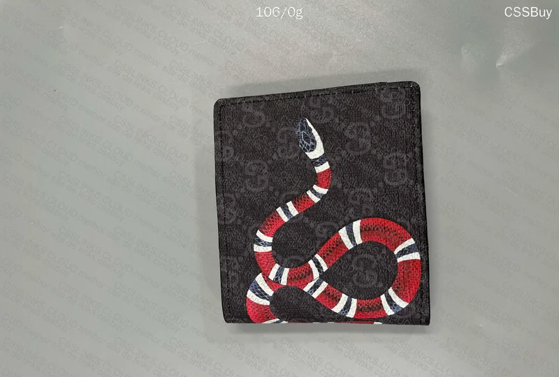 Gucci Snake Wallet (Black) 2