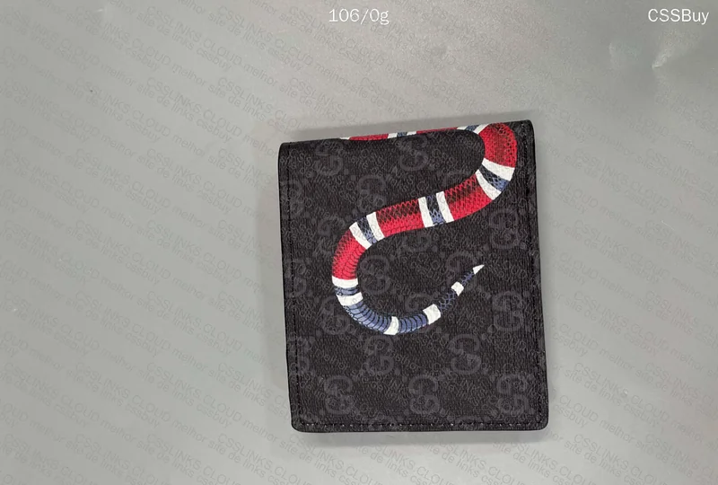 Gucci Snake Wallet (Black) 3
