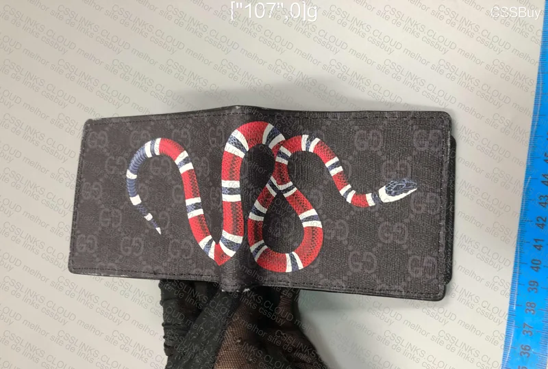 Gucci Supreme Kingsnake Wallet