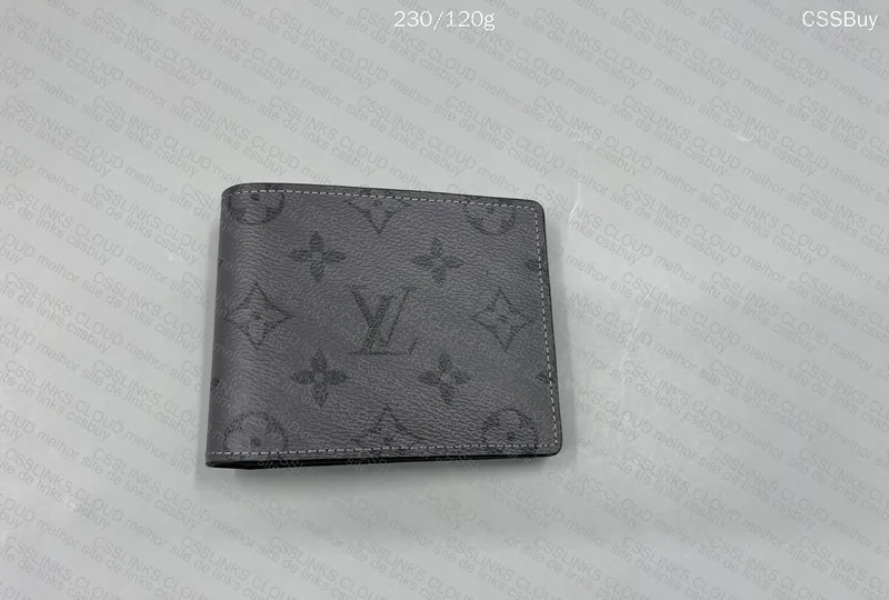 LV Silver Flower Wallet 100¥ 3