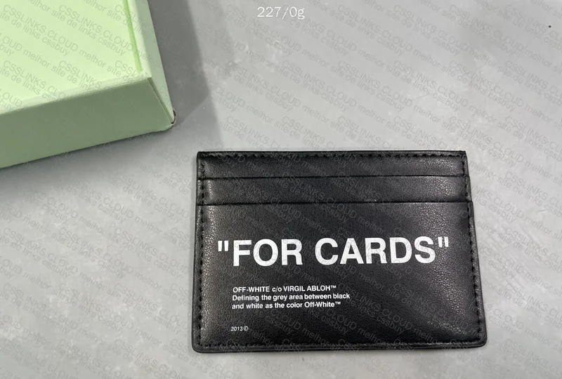 Off-White "For Cards" Card Holder 3