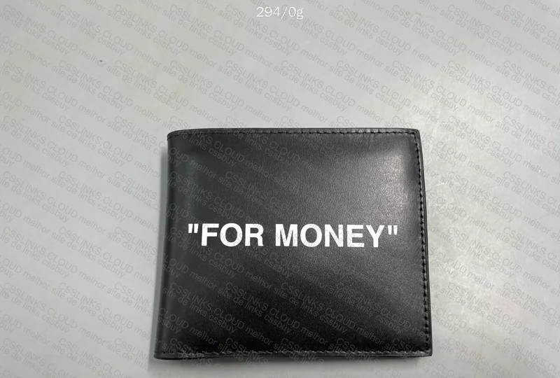 Off-White "For Money" Wallet 5
