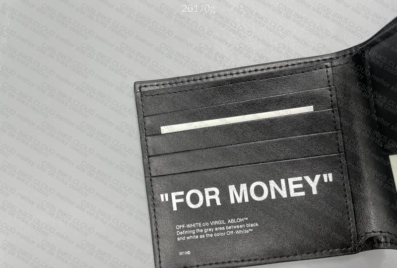Off-White "For Money" Wallet 5