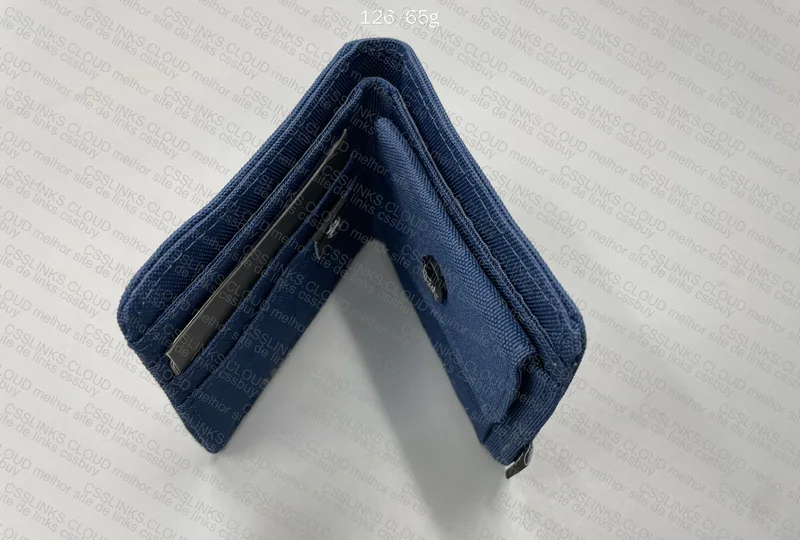 Blue Stussy Wallet 2