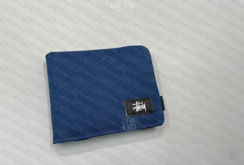 Blue Stussy Wallet 4